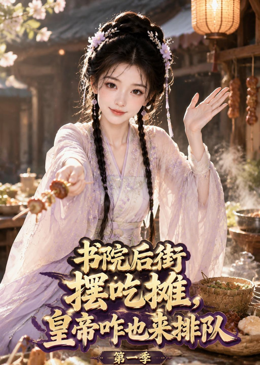 书院后街摆摊吃摊，皇帝咋也来排队第一季